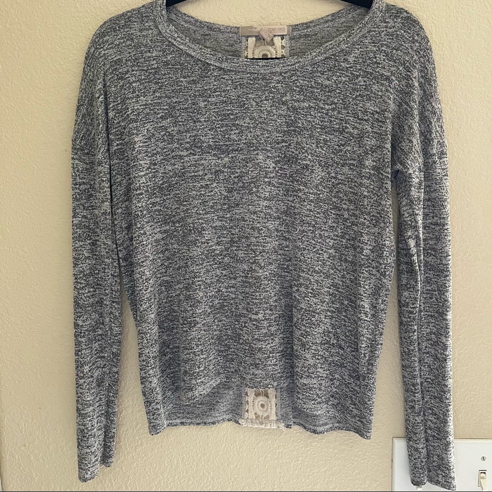 Forever 21 Crochet Long Sleeve